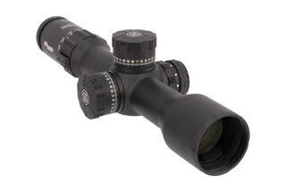 SIG Sauer TANGO4 6-24x50 FFP Riflescope with MRAD DEV-LReticle has a durable 30mm one-piece main tube